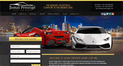 Desktop Screenshot of jamalprestige.com